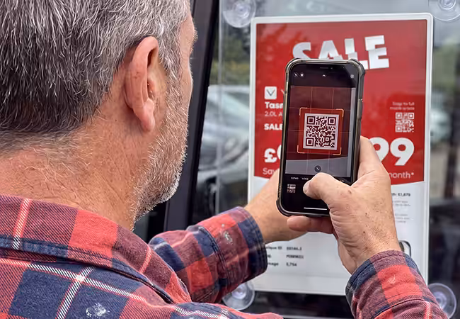 50 50 AutoTalker Digital Windscreen Pricing For Commercial Vehicle Forecourt