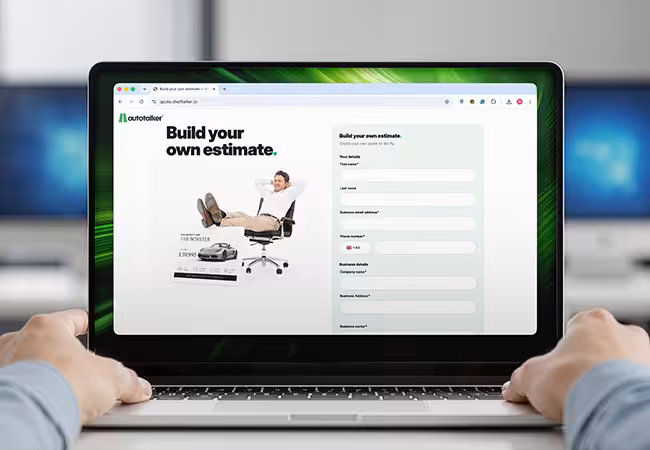 Autotalker Online Quote Builder 50 50 Block